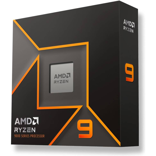 AMD Ryzen 9 9950X AM5 CPU Processor, 16 Cores & 32 Threads, 64MB L3 Cache, Up to 5.7 GHz Max Boost Clock|Gaming Component