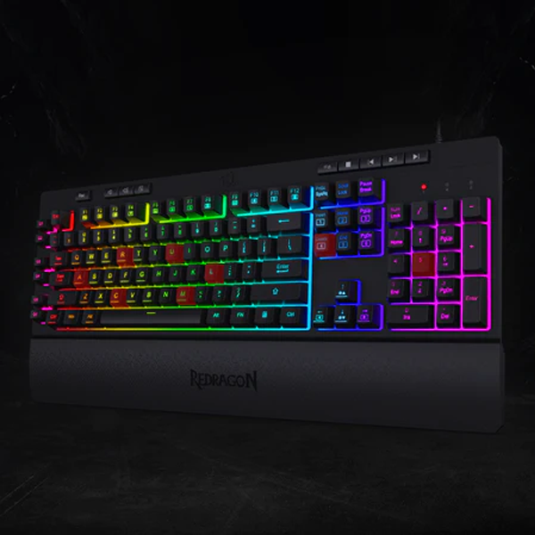 Redragon K512 SHIVA RGB Membrane Gaming Keyboard | Gaming Keyboard