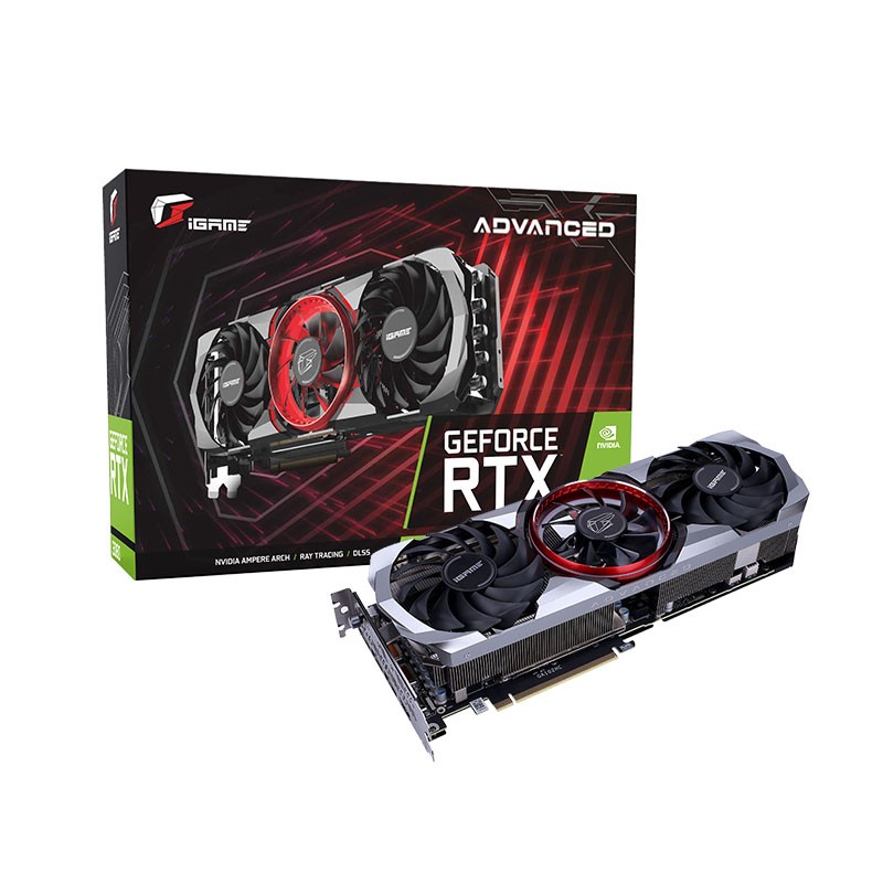 COLORFUL VGA  iGame GeForce RTX 3080 Advanced OC 10G LHR-V|Gaming Component