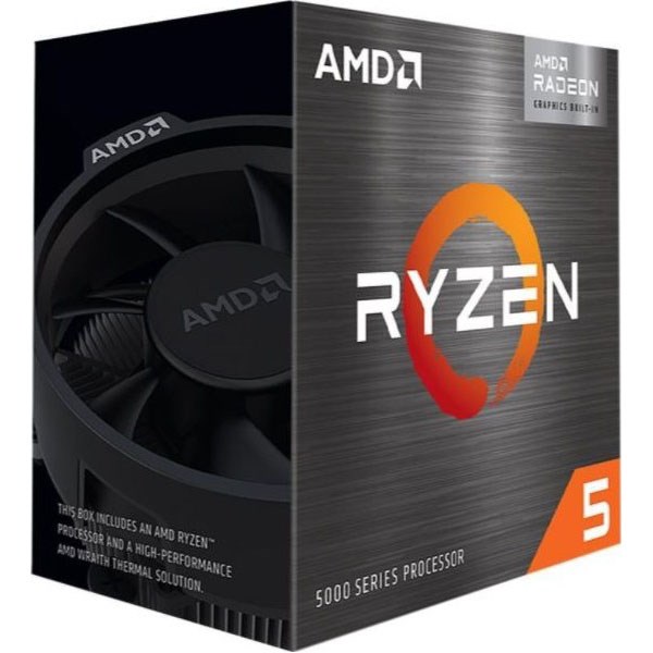 AMD Ryzen 5 5600G Cezanne 6-Core Desktop Processor, 3.9 GHz Socket, AM4, 65W, AMD Radeon Graphics | Gaming Component