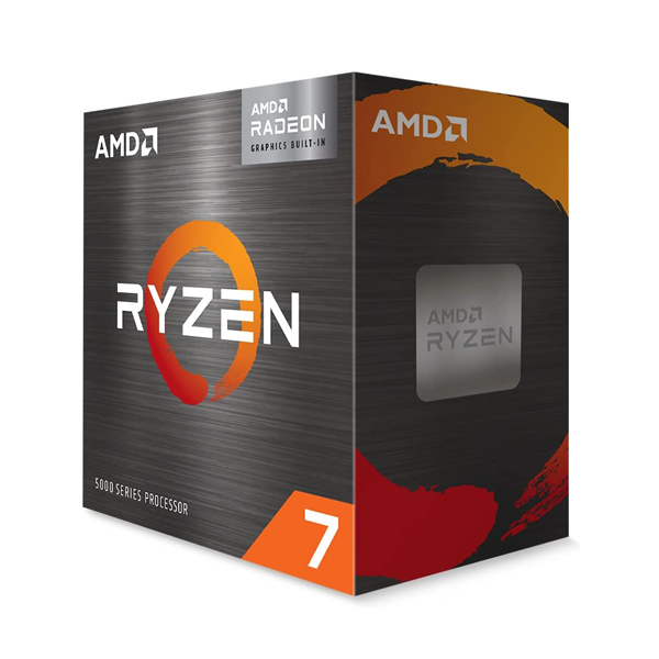 AMD Ryzen 7 5700X Desktop Processor, Socket AM4, 8 Cores 4.6 GHz, 7nm, 16 Threads|Gaming Component