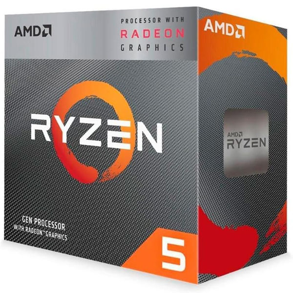 AMD Ryzen™ 5 4600G, 6-Core, 12-Thread Unlocked Desktop Processor with Wraith Stealth Cooler|Gaming Component