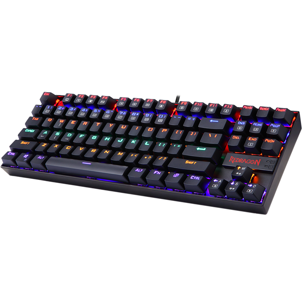 REDRAGON K552 MECHANICAL GAMING KEYBOARD RGB LED RAINBOW|REDRAGON