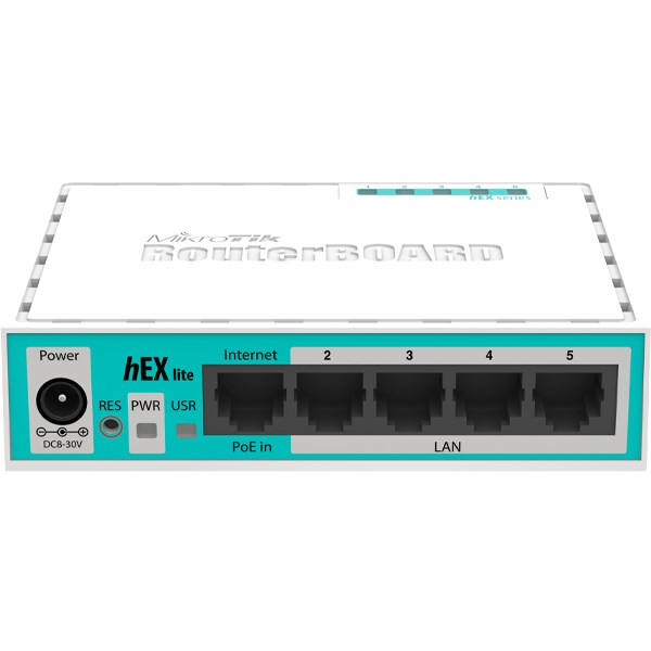Mikrotik RB750R2 Router BOARD hEX lite 5 ports router 5 X 10/100 PoE OSL4 | MikroTik