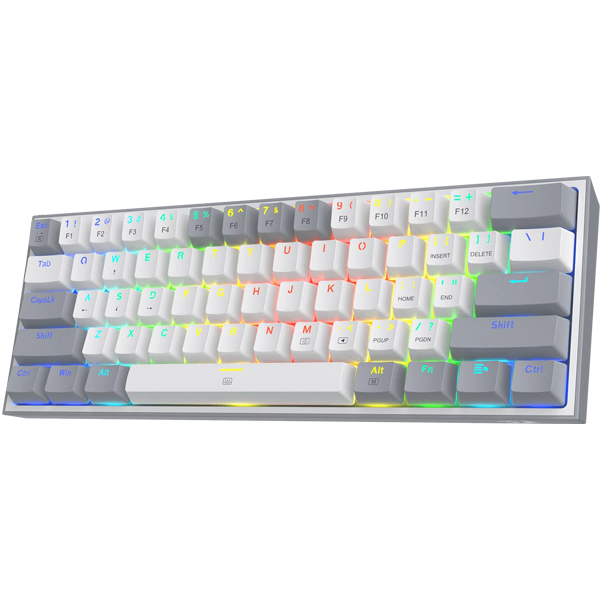 Redragon Fizz K617  RGB 60% Wired Mechanical Gaming Keyboard|ACCESSORIES