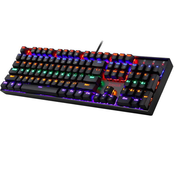REDRAGON K551 MECHANICAL GAMING KEYBOARD RGB LED RAINBOW BACKLIT WIRED KEYBOARD | Gaming Keyboard