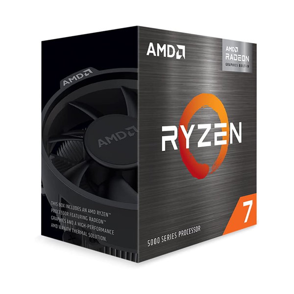 AMD Ryzen 7 5700X Desktop Processor, Socket AM4, 8 Cores 4.6 GHz, 7nm, 16 Threads | Gaming Component