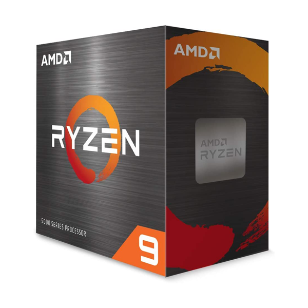 AMD Ryzen 9 5900X Desktop Processor, 3.7GHz Base Clock & 4.8GHz (Max Boost Clock), AM4, 24 Threads | Gaming Component